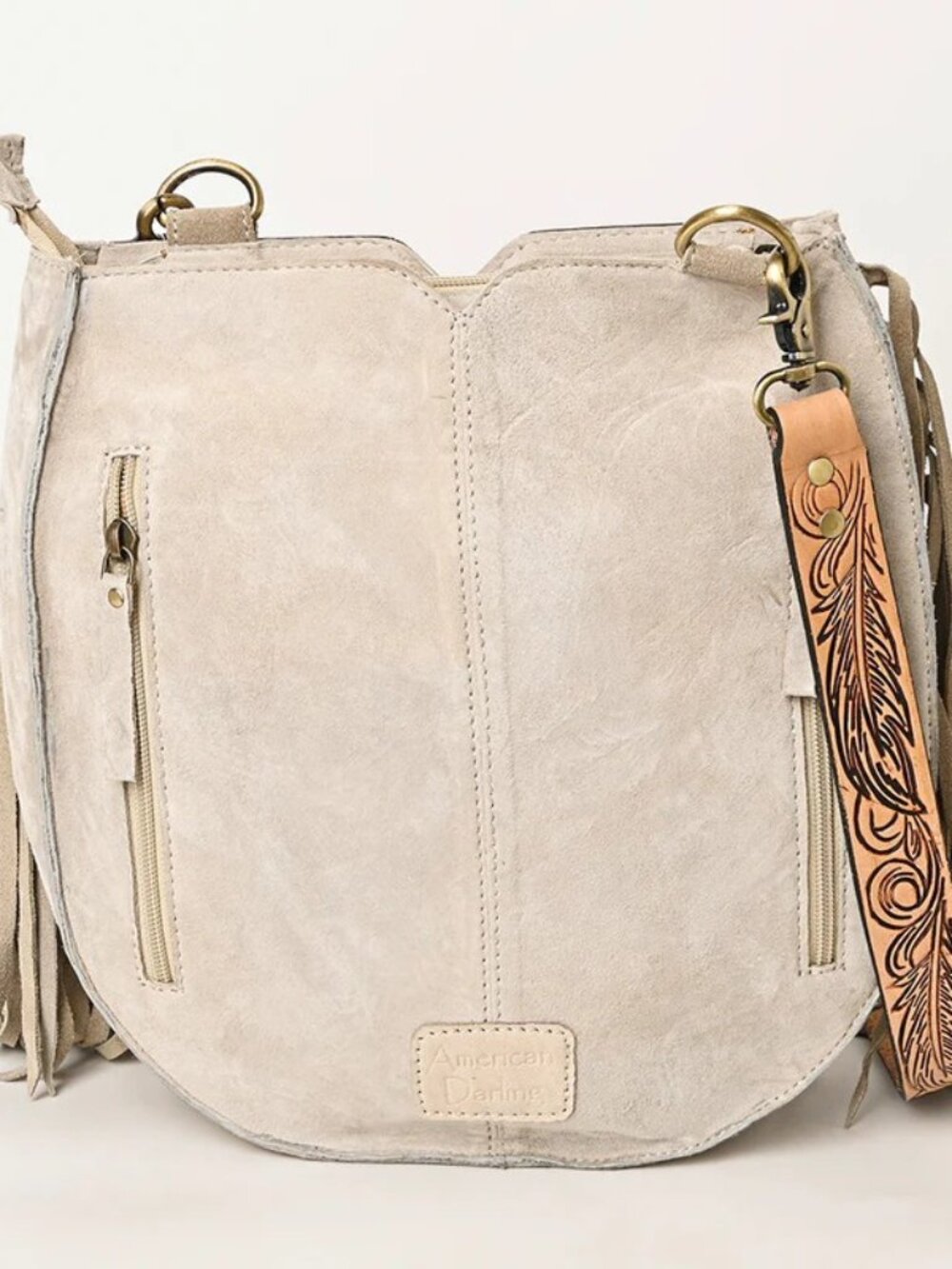Sahara Sands Western Fringe Crossbody - Picture 4 of 6